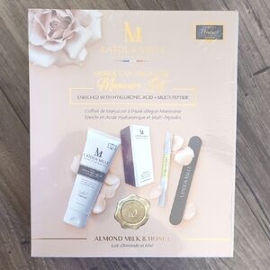 Latoua Mille Moroccan Argan Oil Manicure Set - Almond Milk & Honey